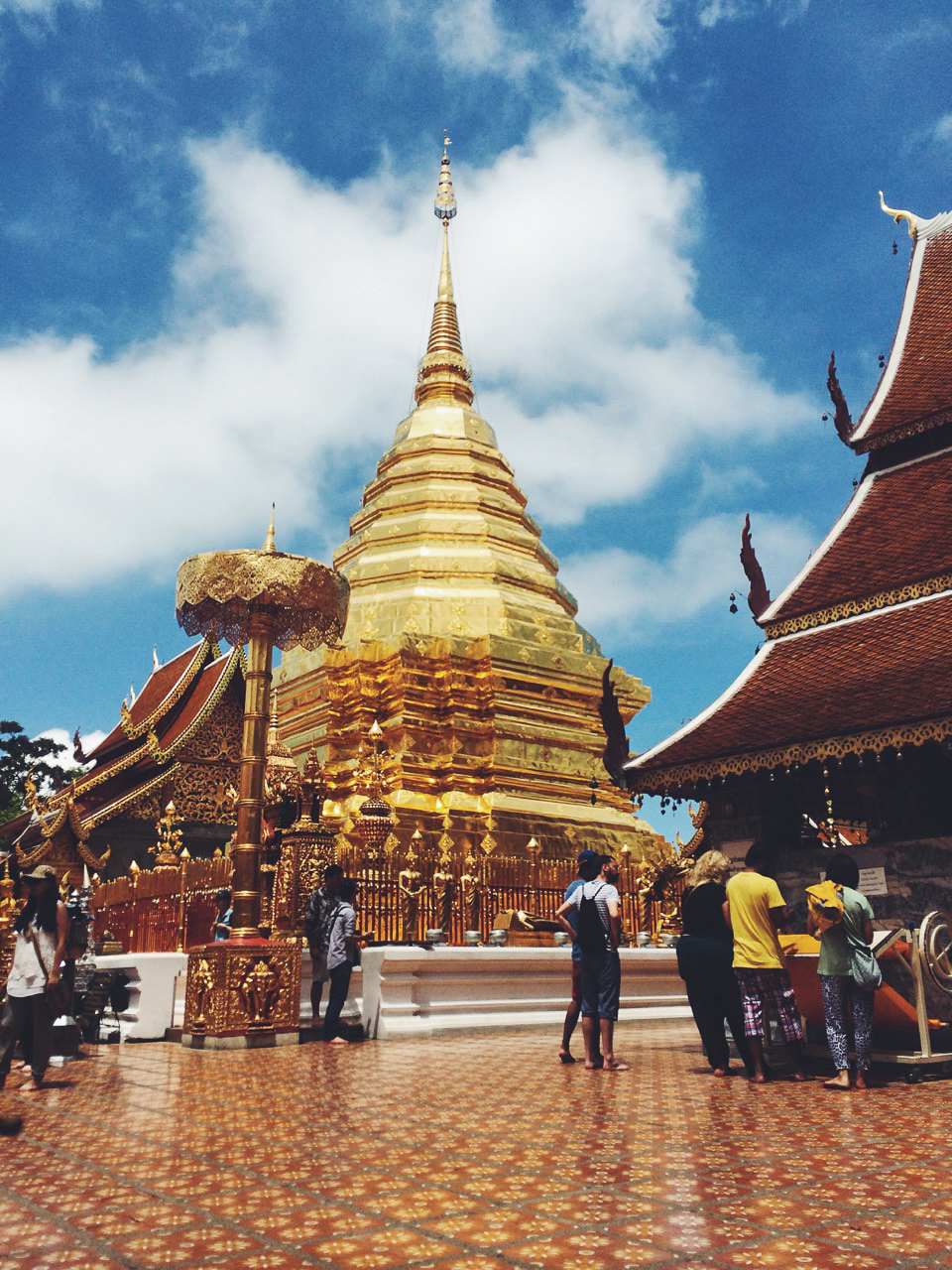 Достопримечательности Чиангмая, Таиланд: Ват Пратхат Дой Сутхеп
