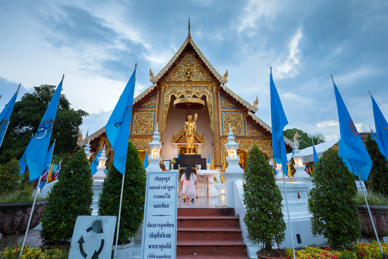 Достопримечательности Чиангмая, Таиланд: Главный павильон Ват Пхра Сингх