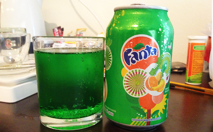 Зеленая фанта. Fanta мультифрукт. Фанта в зеленой банке. Фанта тропики.