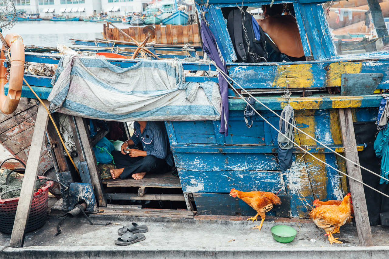 Путешествие по Вьетнаму, Фукуок: Рыбацкий порт