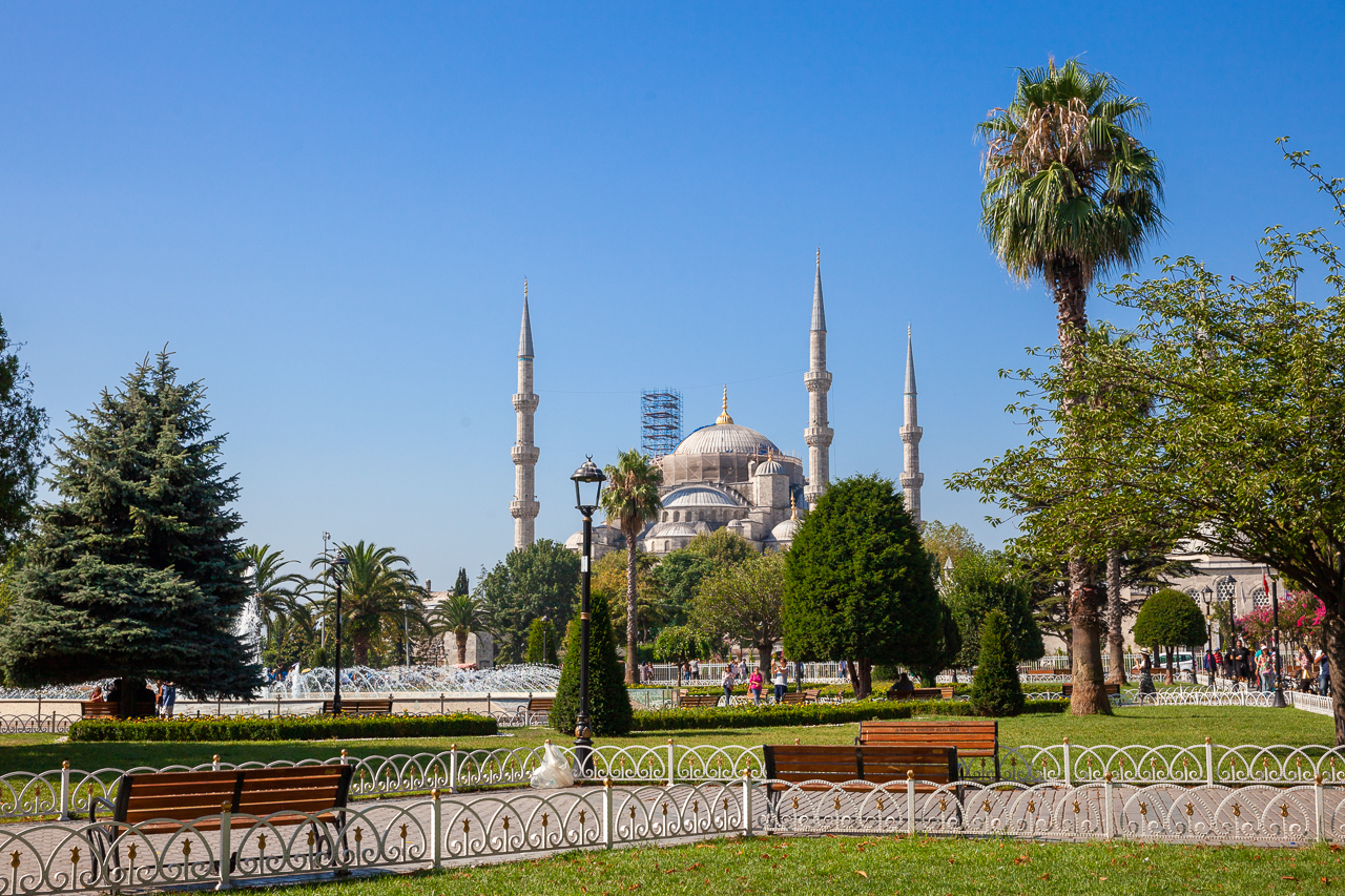 Стоповер в Стамбуле. День 2: Голубая мечеть